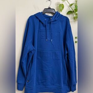 PUMA Men's Royal Blue Hoodie